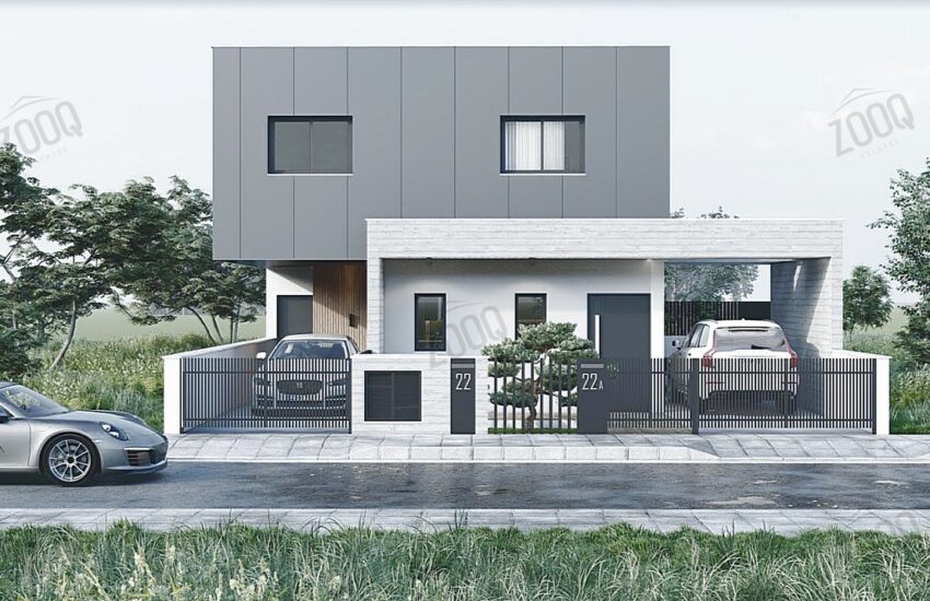 Bioclimatic metal house for sale in anthoupolis, nicosia cyprus 3