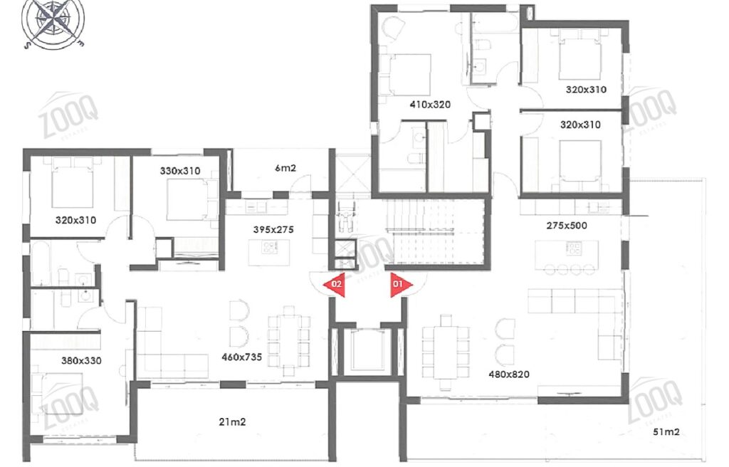 3 bed apartment for sale in nicosia city centre, nicosia cyprus 7