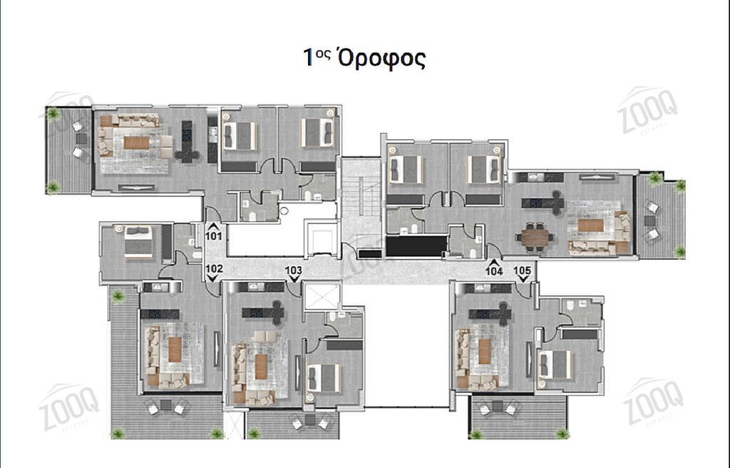 Luxury apartments for sale in agios dometios, nicosia cyprus 2