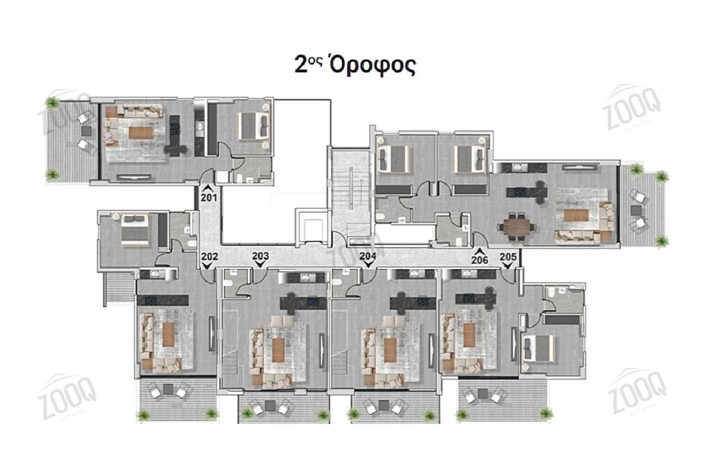 Luxury apartments for sale in agios dometios, nicosia cyprus 4