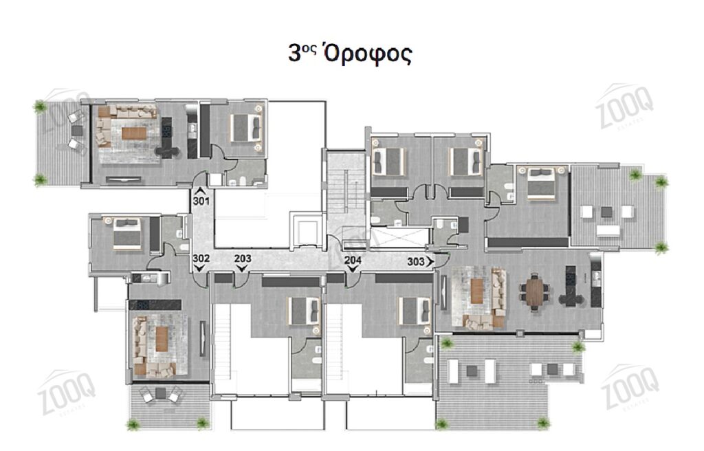 Luxury apartments for sale in agios dometios, nicosia cyprus 6